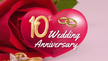 Happy 10th Anniversary Wishes To Cherish This Milestone