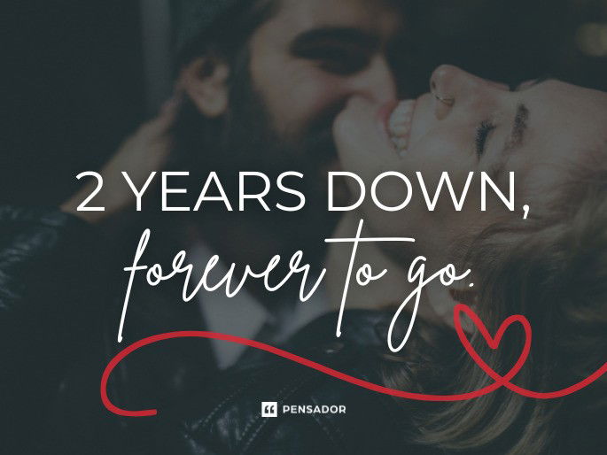 2 years down, forever to go.