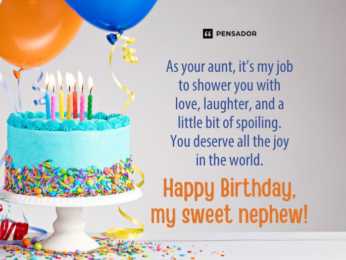 As your aunt, it’s my job to shower you with love, laughter, and a little bit of spoiling. You deserve all the joy in the world.