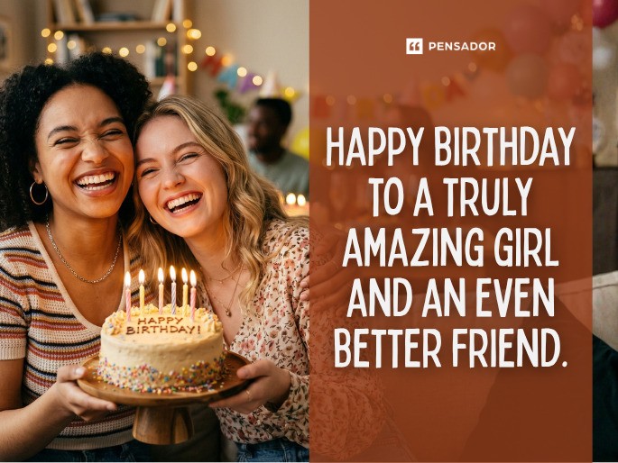 Happy birthday to a truly amazing girl and an even better friend.