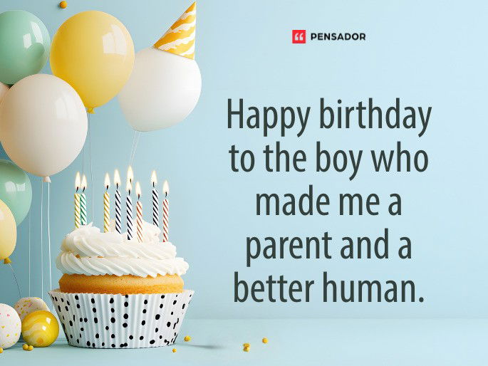 Happy birthday to the boy who made me a parent and a better human.