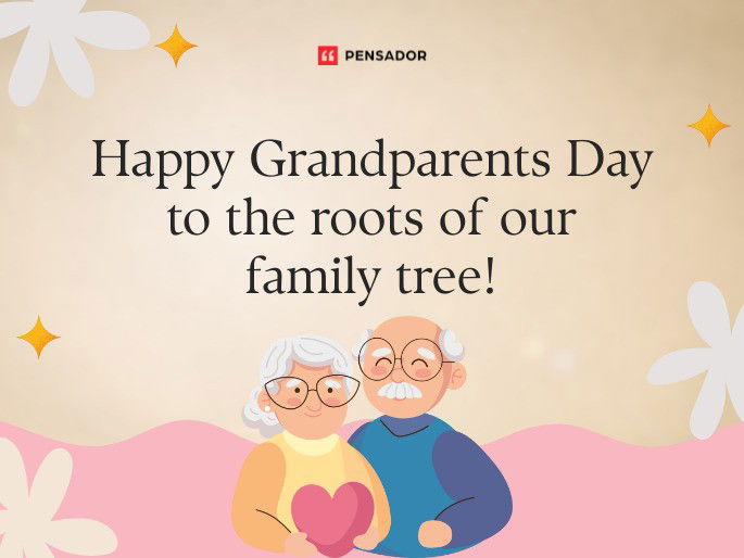 Happy Grandparents Day to the roots of our family tree!