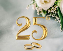 Happy 25th Anniversary Wishes to Honor the Silver Milestone
