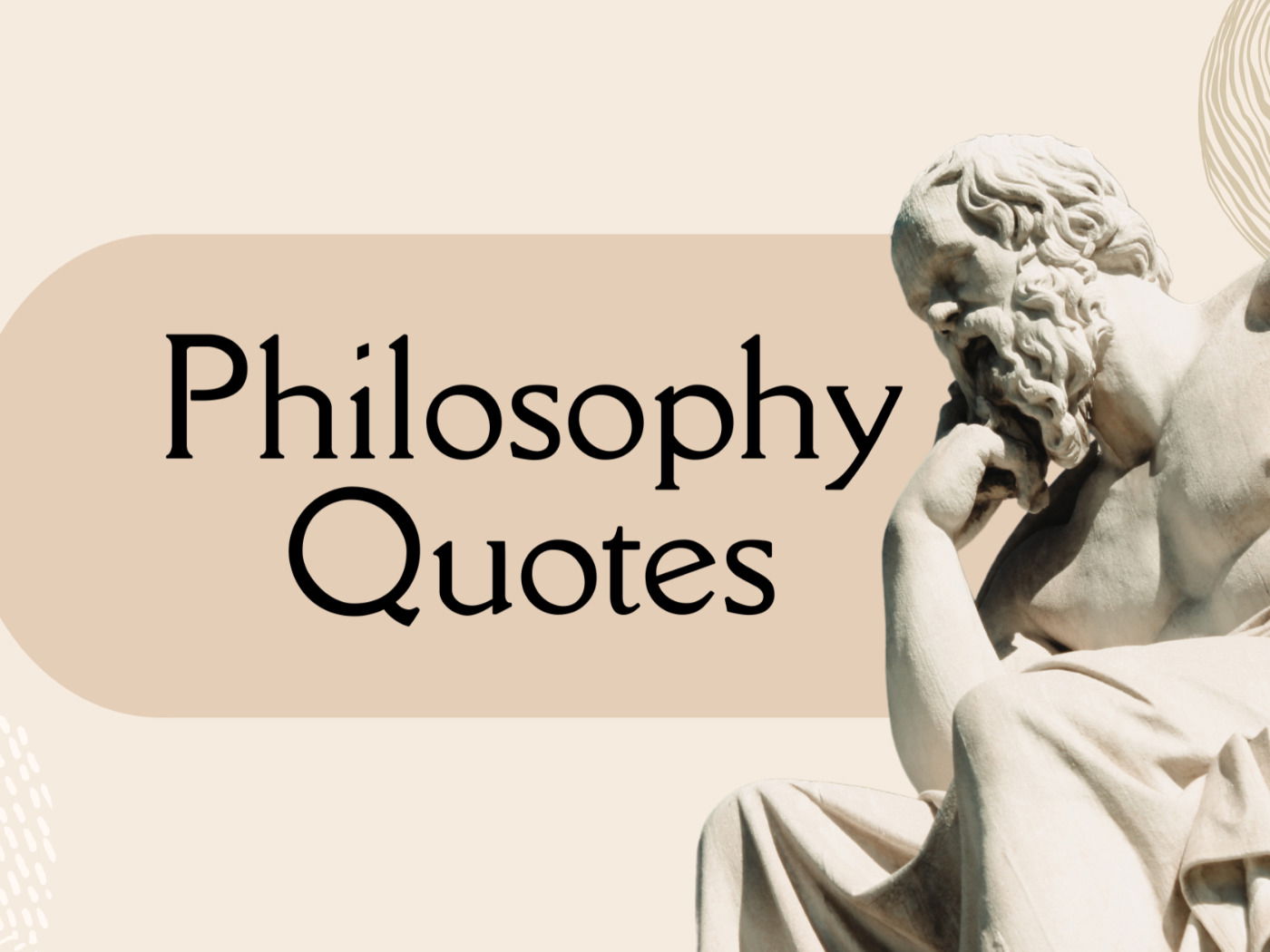 93 Philosophy Quotes to Reflect on Life, Love, and More - Pensador