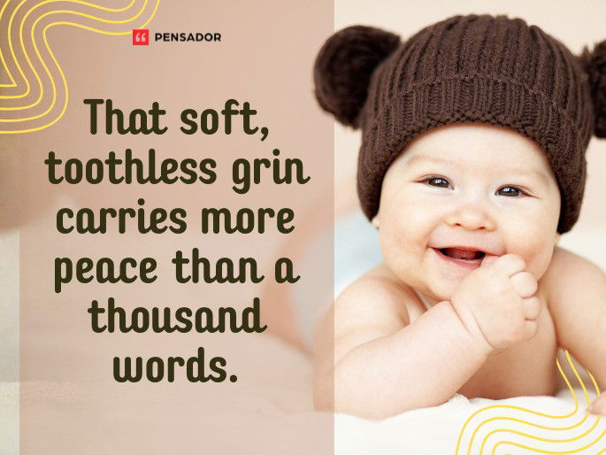 That soft, toothless grin carries more peace than a thousand words.