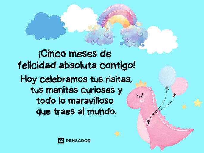 5 meses de felicidad