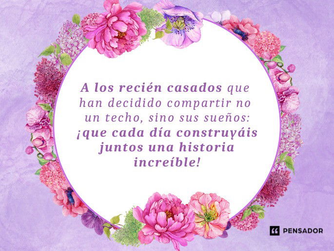 a los recien casados