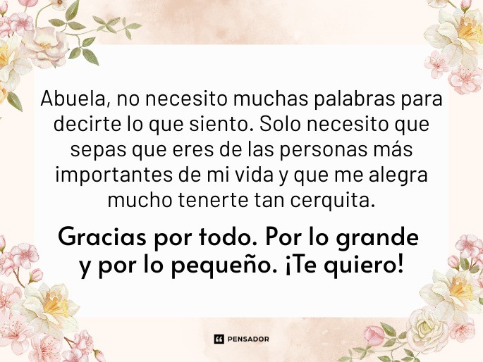 abuela no necesito
