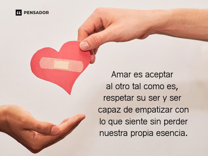 amar es aceptar a