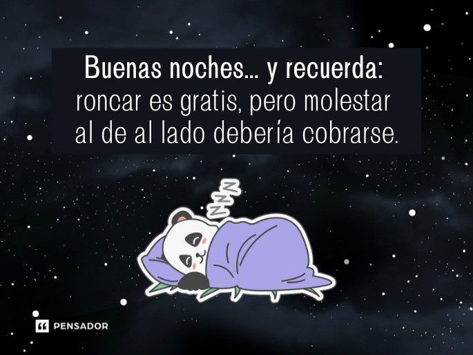 buenas noches y recuerda