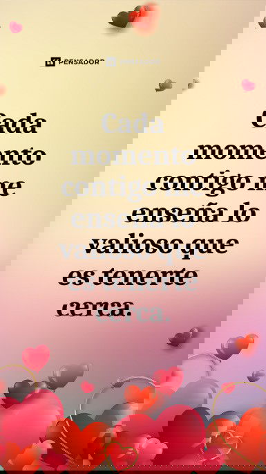 cada momento contigo