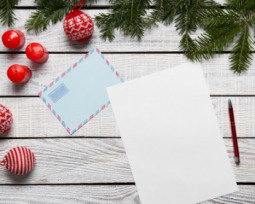 Cartas de Navidad únicas para transmitir buenos deseos