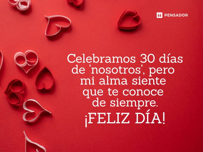 celebramos 30 dias