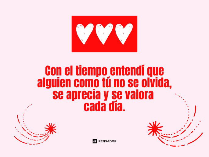 con el tiempo entendi