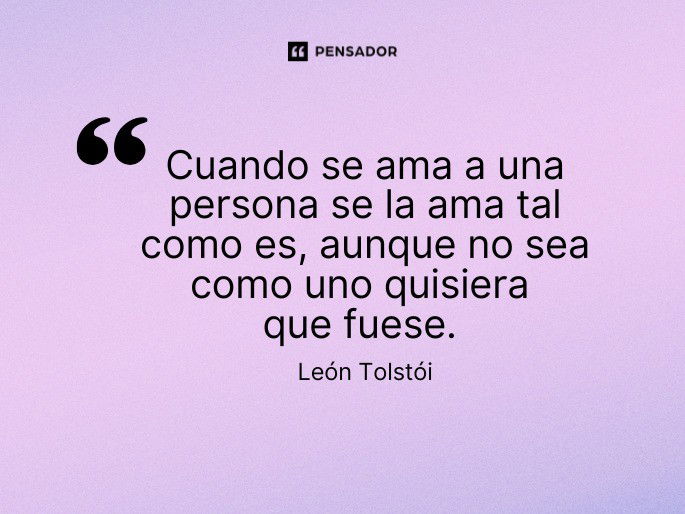 cuando se ama a una