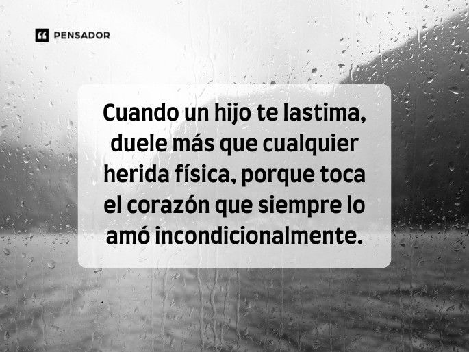 cuando un hijo te