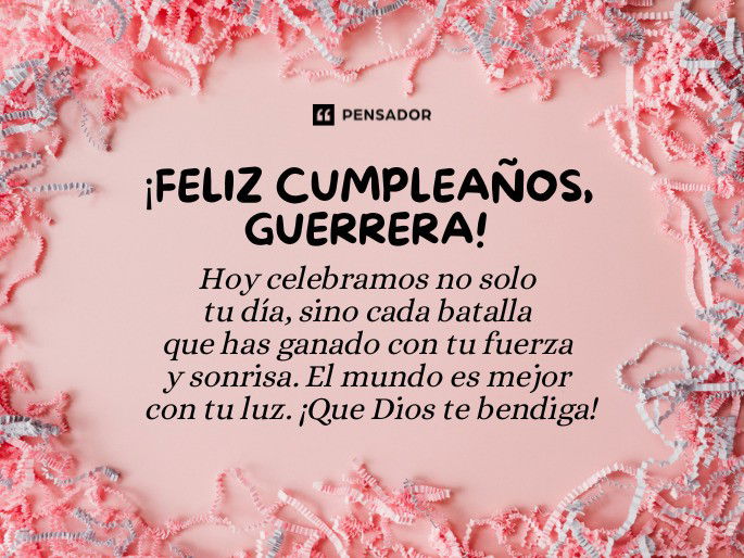 cumpleaños guerrera