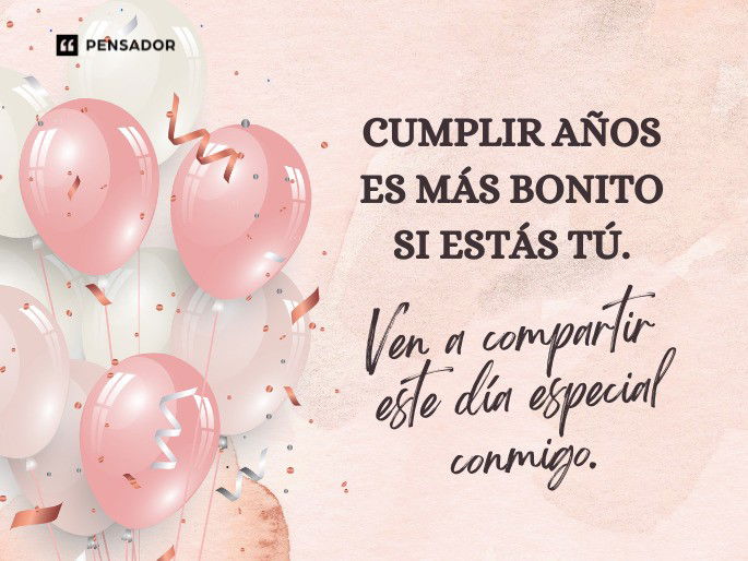 cumplir años es