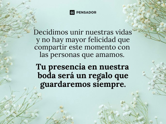 decidimos unir nuestras