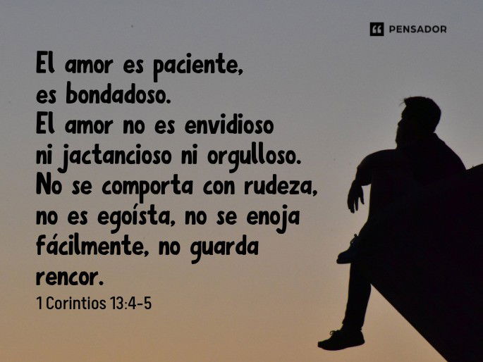 el amor es paciente