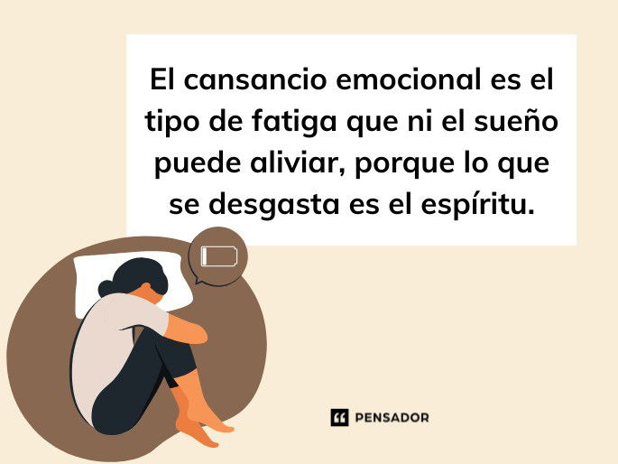 el cansancio emocional