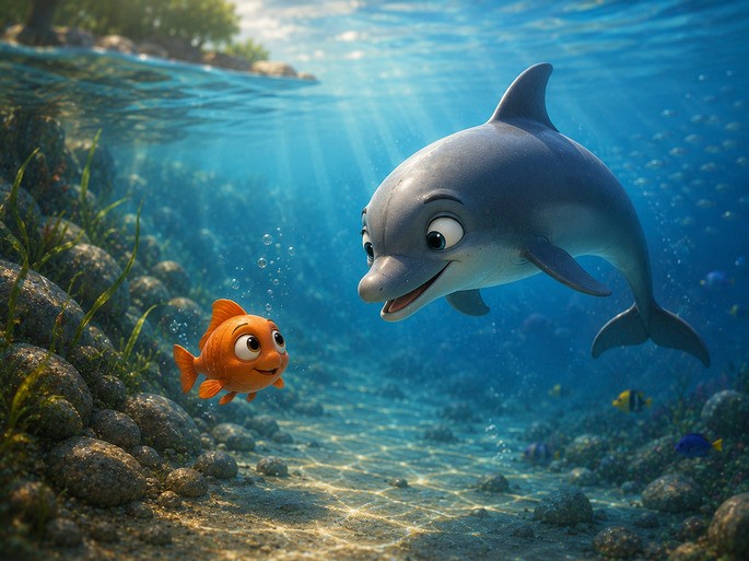 el delfin que