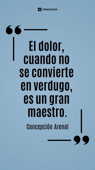 el dolor cuando