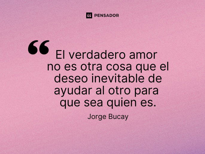 el verdadero amor no