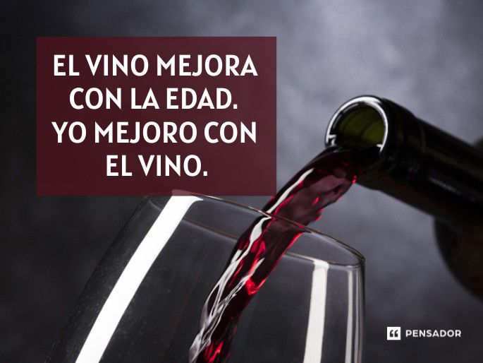 el vino mejora