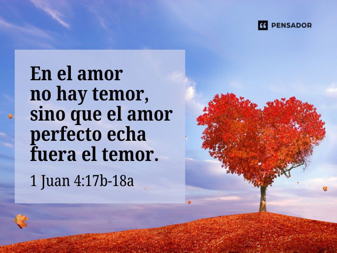 en el amor no hay temor