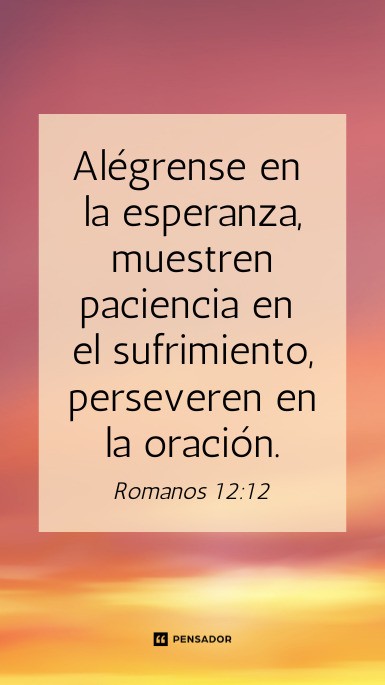 en la esperanza