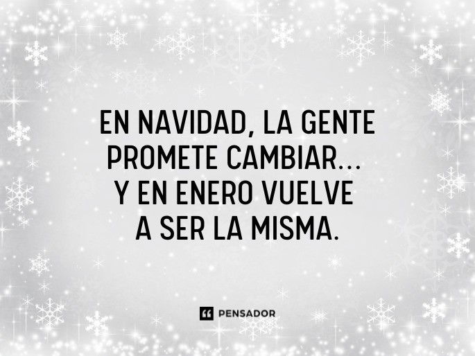 en navidad la gente