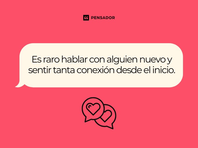 es raro hablar