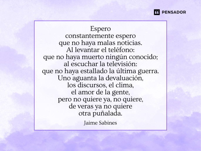 espero constantemente espero