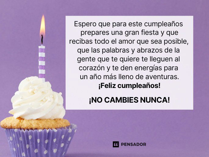 espero que para este cumpleaños