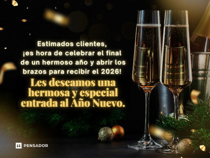 estimados clientes les