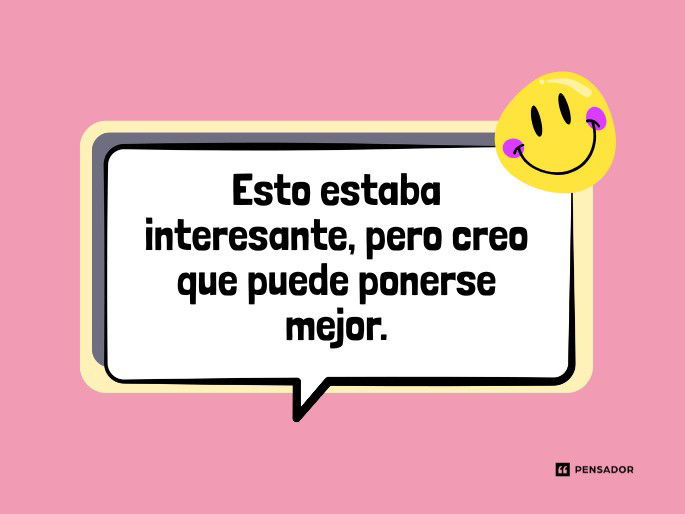 esto estaba interesante