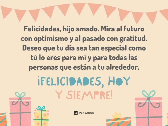 Feliz cumpleaños, amor! 67 mensajes bonitos para felicitar con cariño -  Pensador