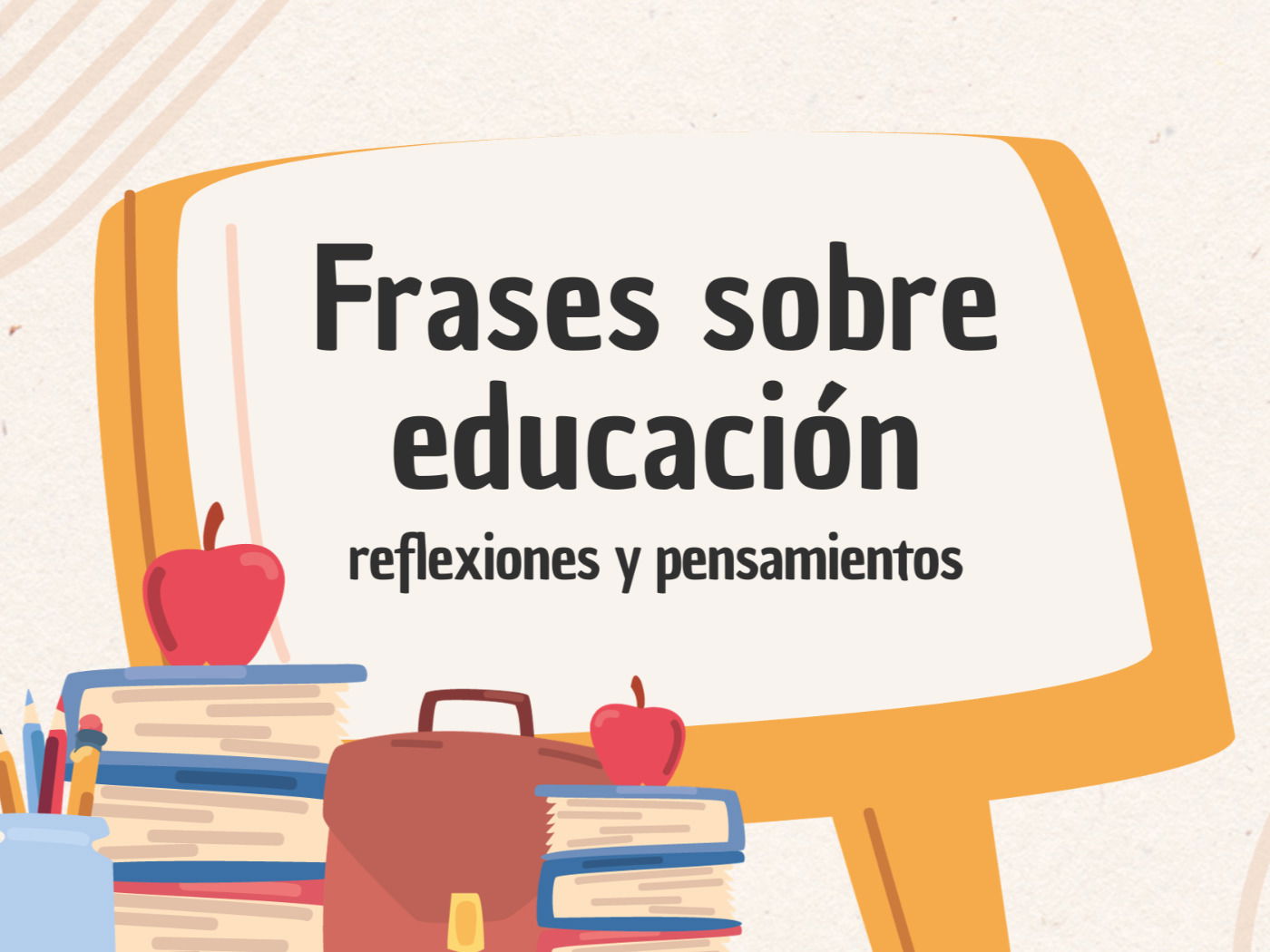 citas de educación para niños