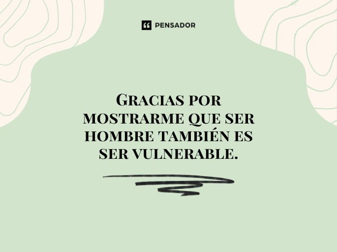gracias por mostrarme