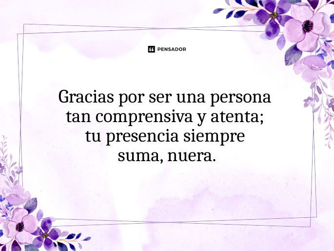 gracias por ser una