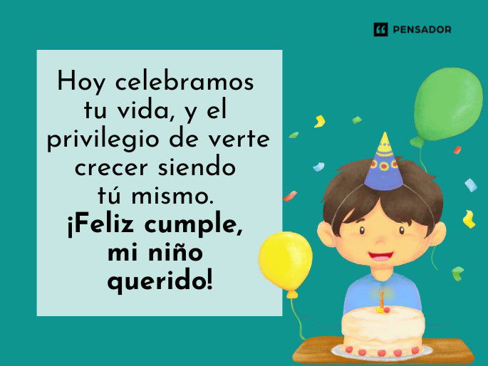 hoy celebramos tu