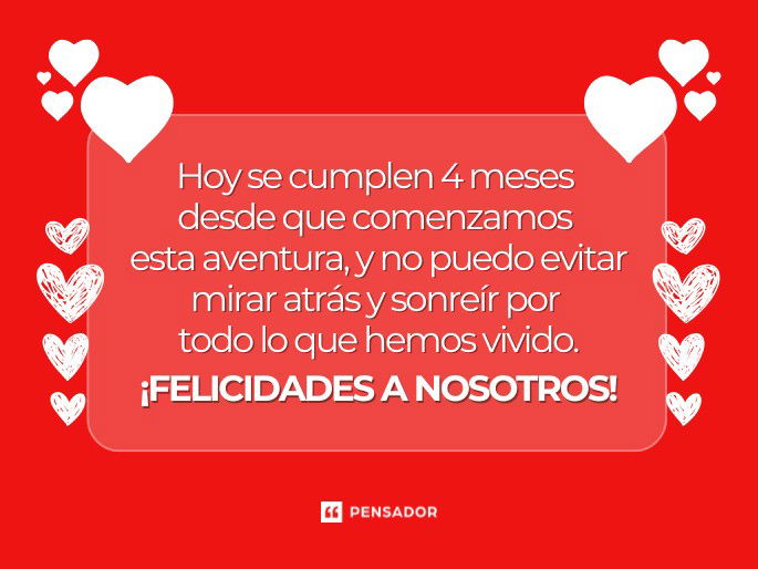 hoy se cumplen cuatro