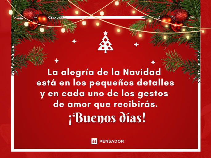 la alegria de la navidad