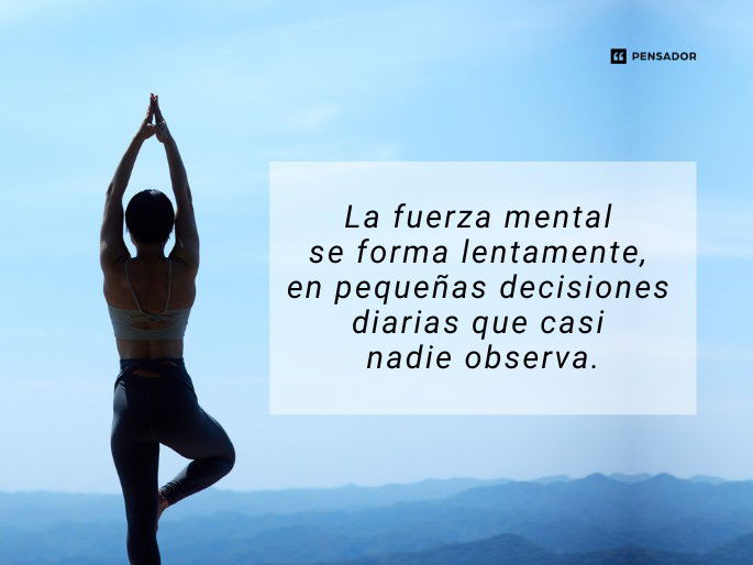 la fuerza mental se