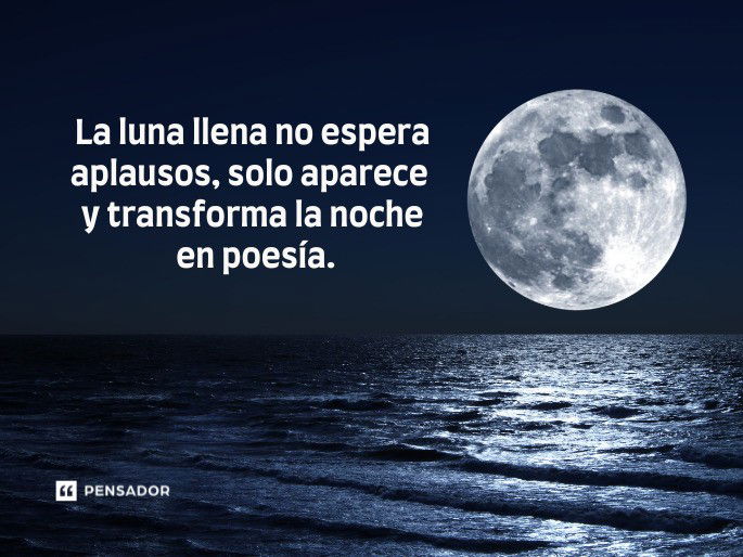 la luna llena no