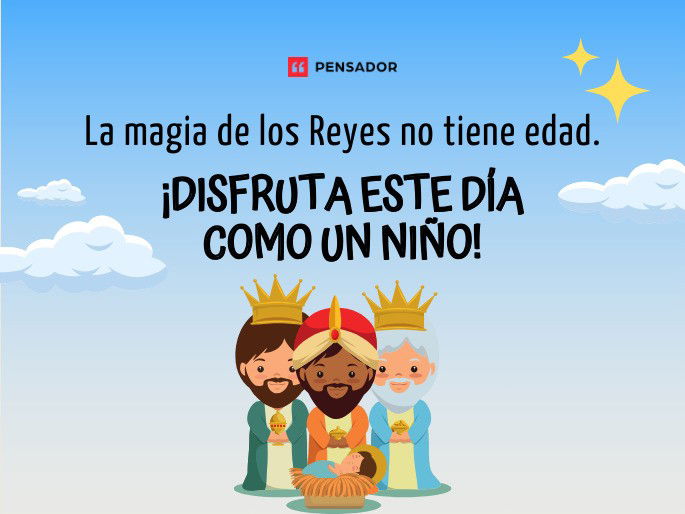 La magia de los Reyes no tiene edad. ¡Disfruta este día como un niño!