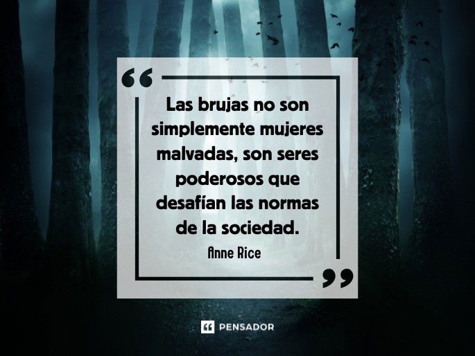 las brujas no son simplemente