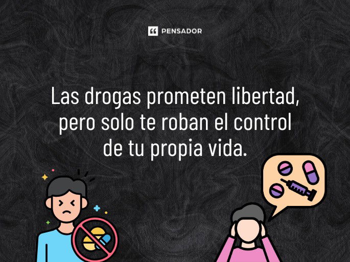 las drogas prometen
