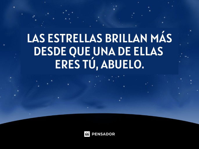 las estrellas brillan